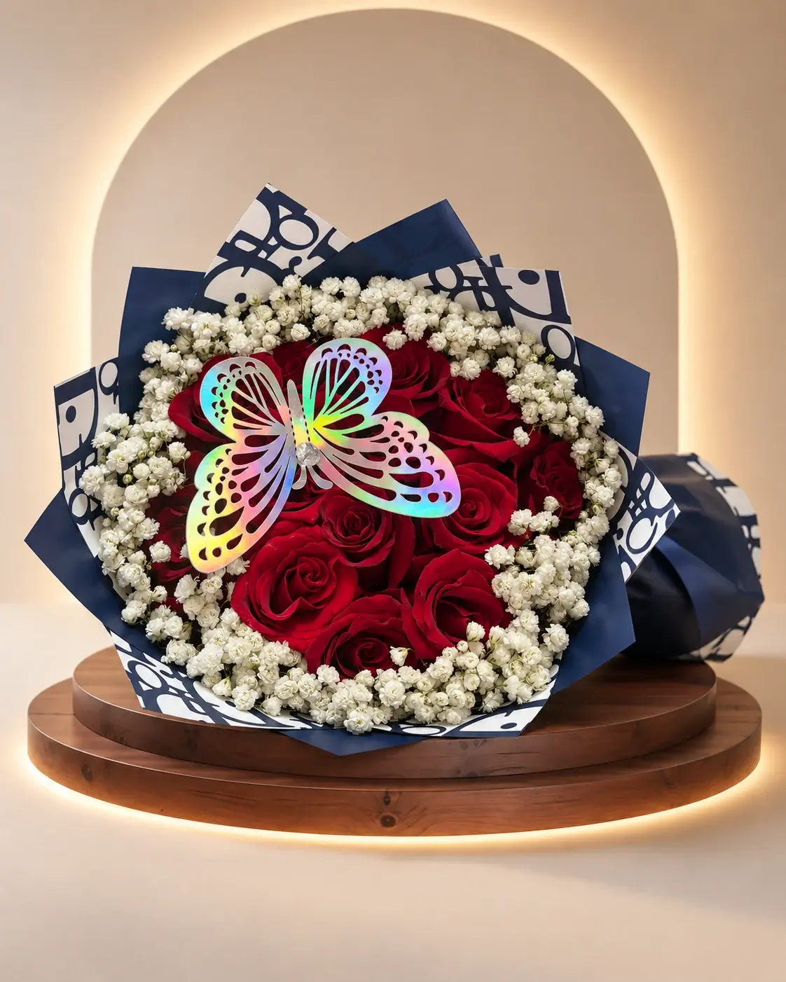 Elegant Red, full arrangement
